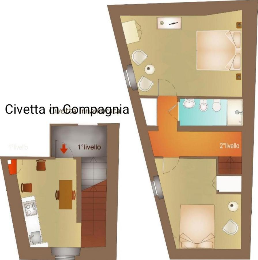 Le Residenze Ristori Apartment Cortona Bagian luar foto
